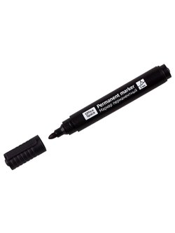 Маркер перманентный черный 12 штук