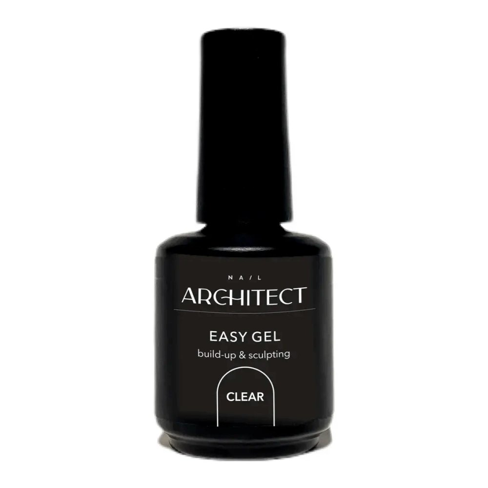 Nail ARCHITECT Easy Gel - 00 CLEAR Изи гель. Прозрачный жидкий гель для укрепления и наращивания ногтей, 15 мл