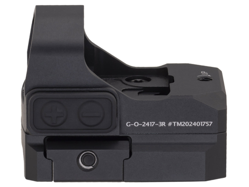 Коллиматорный прицел Gaut Tourmaline 1x24x17, открытый, точка 3 МOA красная, Weaver (G-O-2417-3R)