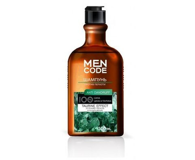 Шампунь мужской 300мл против перхоти ANTI-DANDRUFF MEN CODE7369с Коттон Клаб 10560 - 2шт.