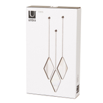 Набор зеркал dima, черный, 3 шт.