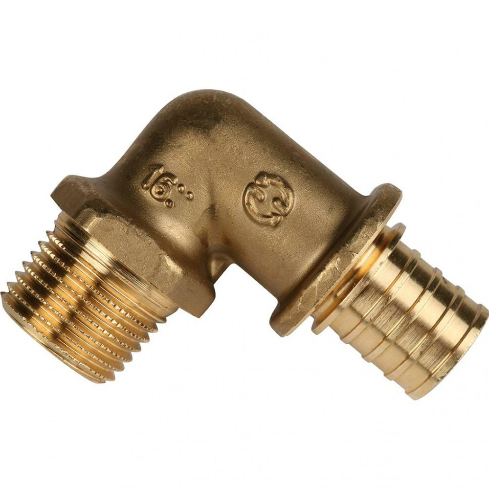 Угольник-переходник Stout НР 20xR 1/2"