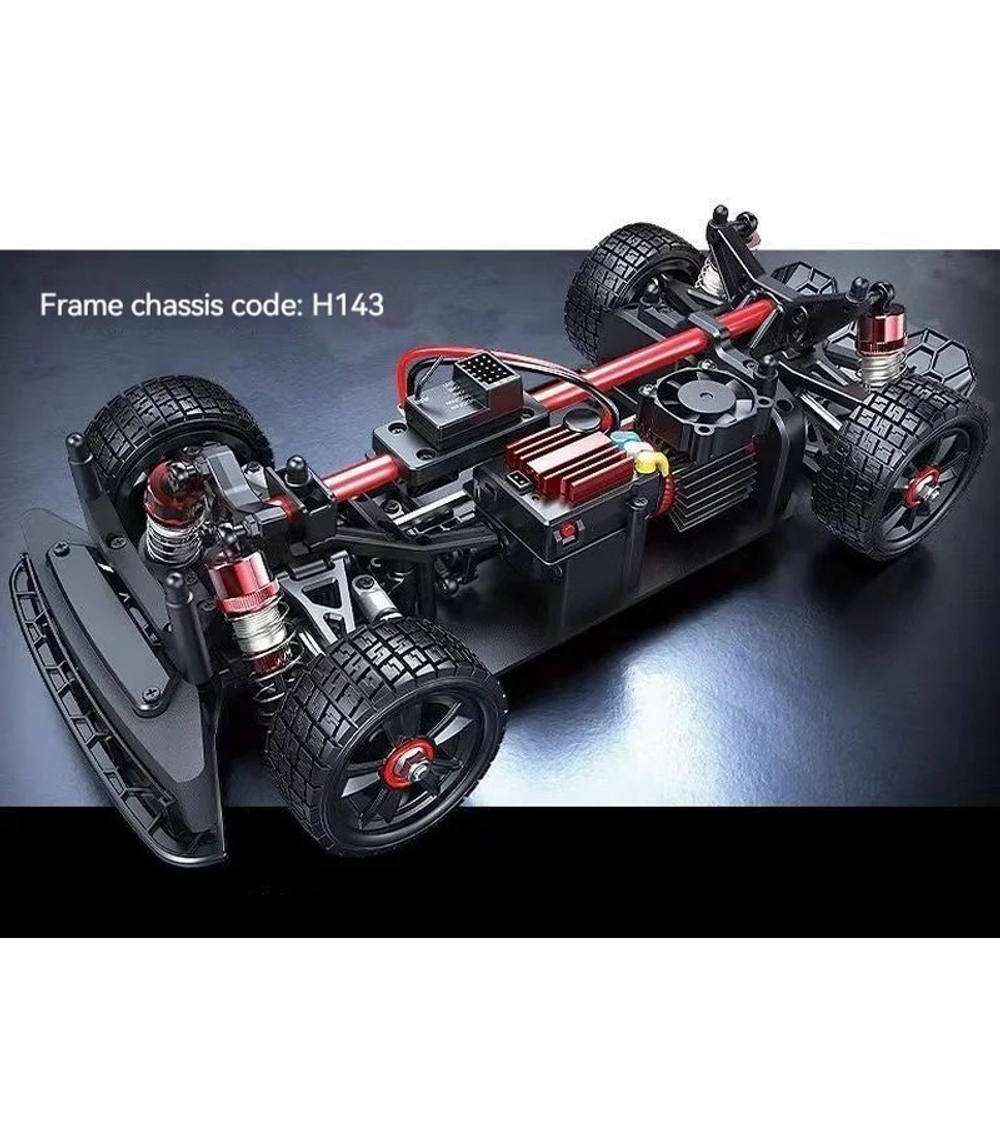 Радиоуправляемая машина для дрифта MJX Hyper Go 14301 Brushless 4WD 2.4G LED 1/14 RTR