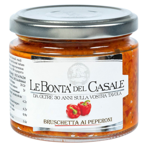 Le Bonta Брускета из перца 212 мл