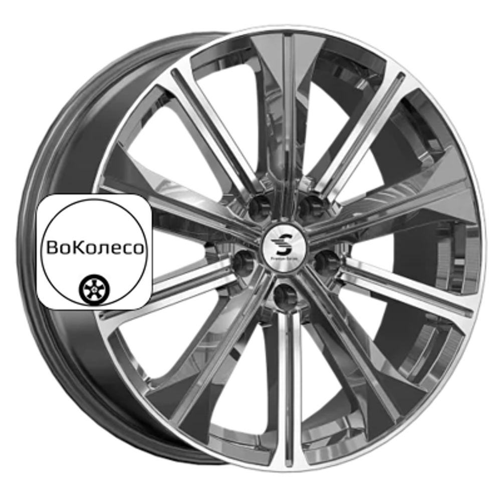 7x19/5x108 ET36 D65,1 КР013 (Exeed TXL) Diamond Gloss Graphite Premium Series