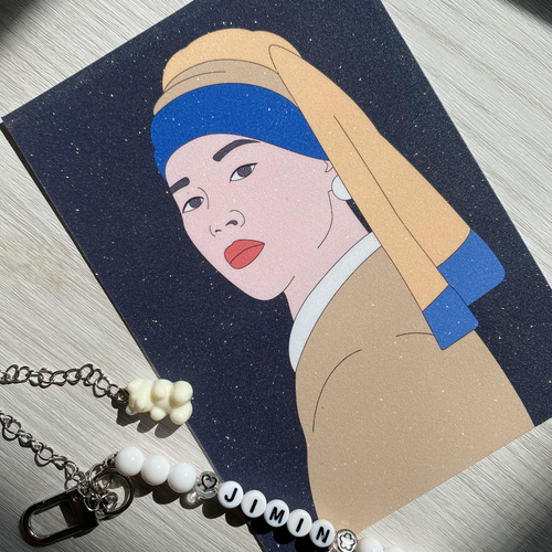 Арт принт / lapulapin / BTS / jm is art