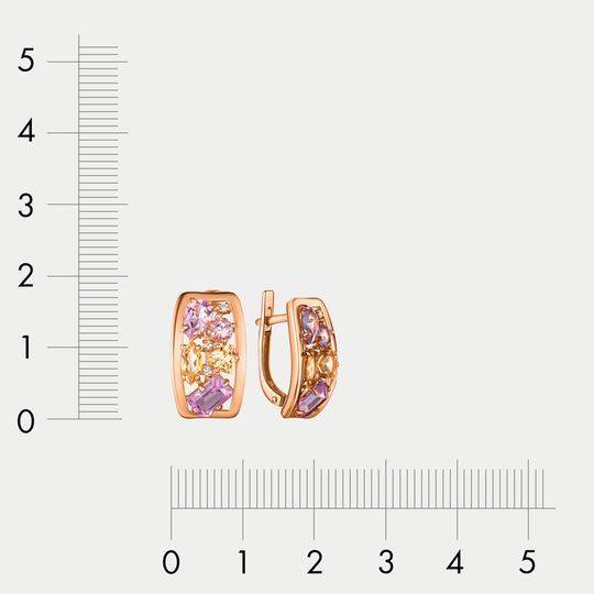 Серьги золотые