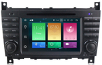 Магнитола для Mercedes-Benz C (W203) 2004-2007 - Carmedia MKD-7013-P6 на Android 10, 4/64ГБ