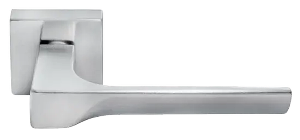 Ручка дверная FIORD S5 CSA раздельная на квадратной розетке