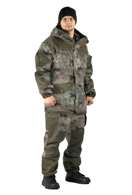Костюм демисезонный "Горка " КМФ "Атака" куртка\брюки ткань:твил рип-стоп\грета