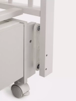 Кровать детская 120*60 RANT "BERGEN PLUS" (арт.800) универ маят/ящ Crystal Beige