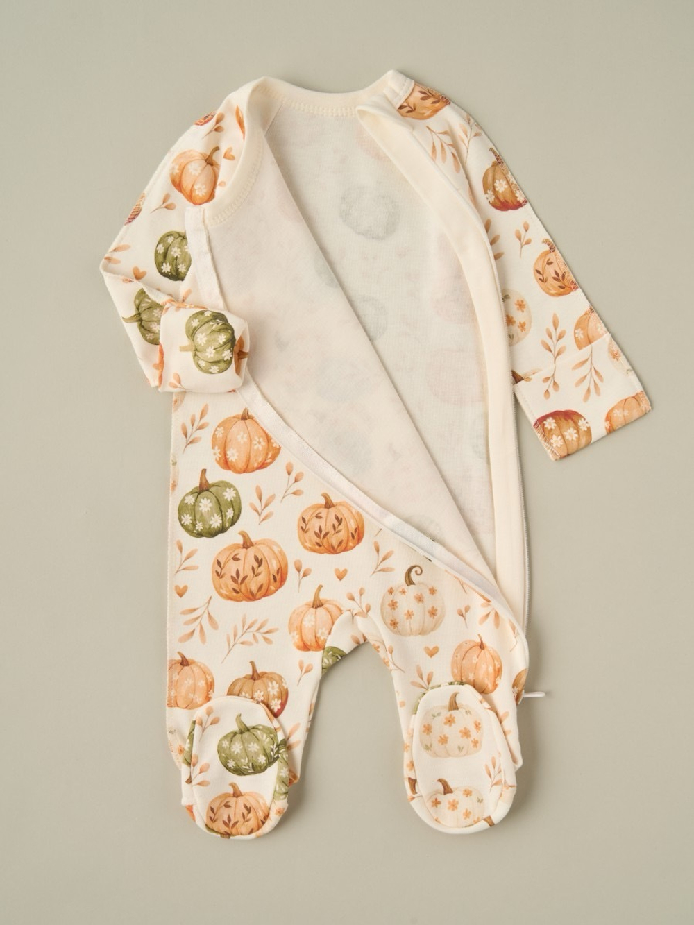 Комбинезон на молнии "Тыковки"