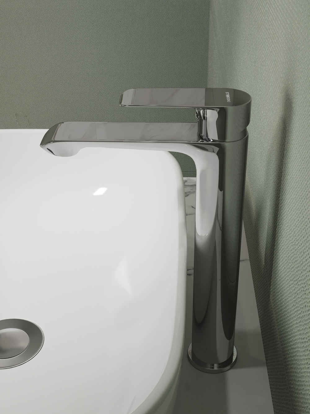 Смеситель для раковины STWORKI Копенгаген S42020CR хром