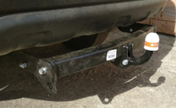 Фаркоп Трейлер 7150 на Mitsubishi Pajero Sport (5dr.) SUV 2008г.-(паспорт и сертификат в комплекте)(без электрики)