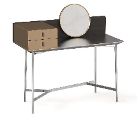 Консоль с ящиками и зеркалом 4800