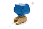 Шаровый кран 1" с электроприводом, 12V, 100мА, время откр/закр - 7/10 сек.