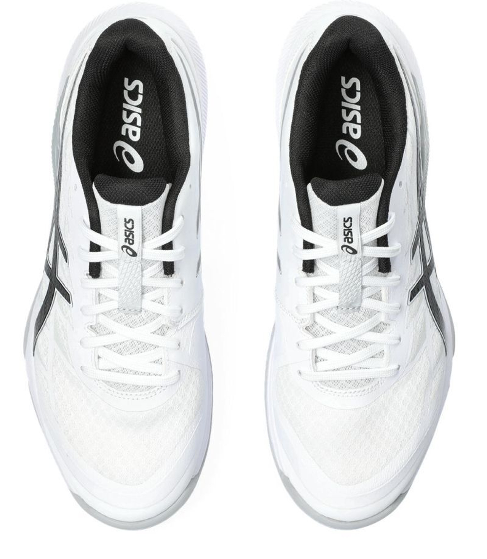 Мужские кроссовки для бадминтона/сквоша Asics Gel-Tactic 12 - white/black