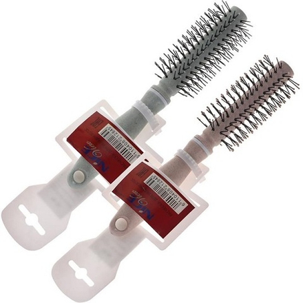 Nice View Расческа для укладки волос, №284, круглая, тонкая, маленькая, на подвеске, D-1,5 см, L-18 см