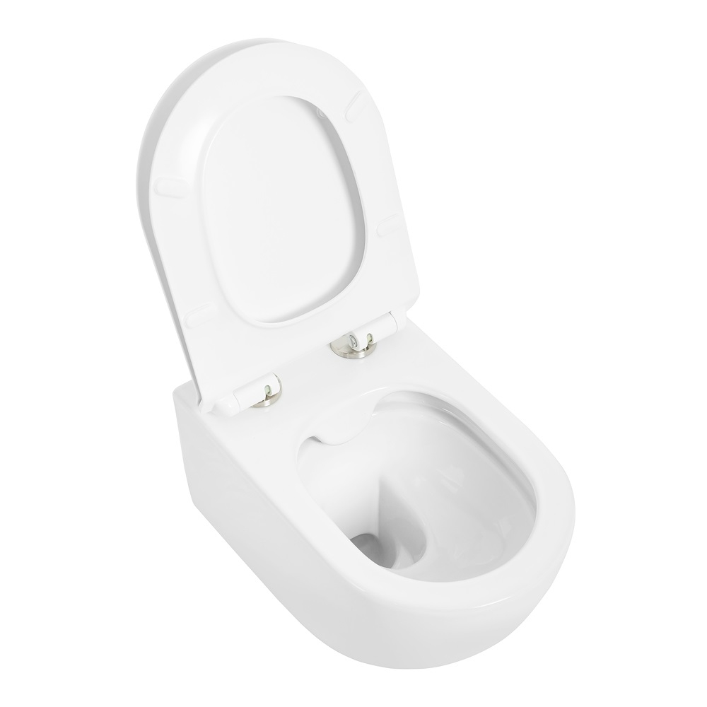 Унитаз подвесной Cezares MOLVENO CZR-2468-TH-R с сиденьем BelBagno BB2011SC