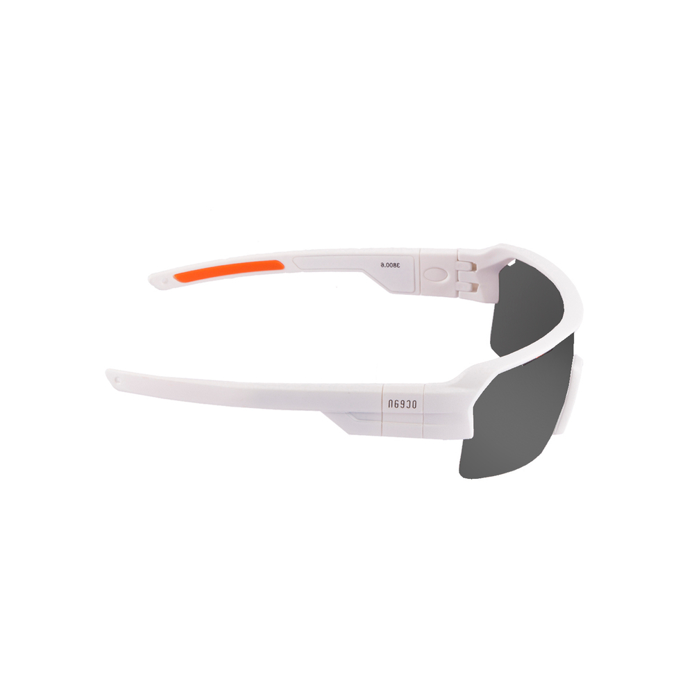 Спортивные очки с диоптриями OCEAN Race Matt White / Grey Polarized lenses