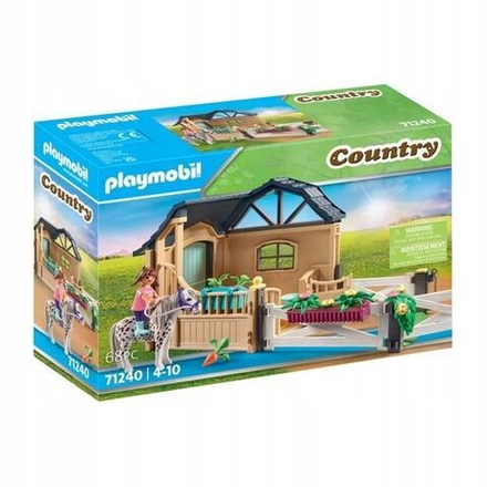 Конструктор Playmobil Country - Пристройка к конюшне для верховой езды - Плеймобиль 71240