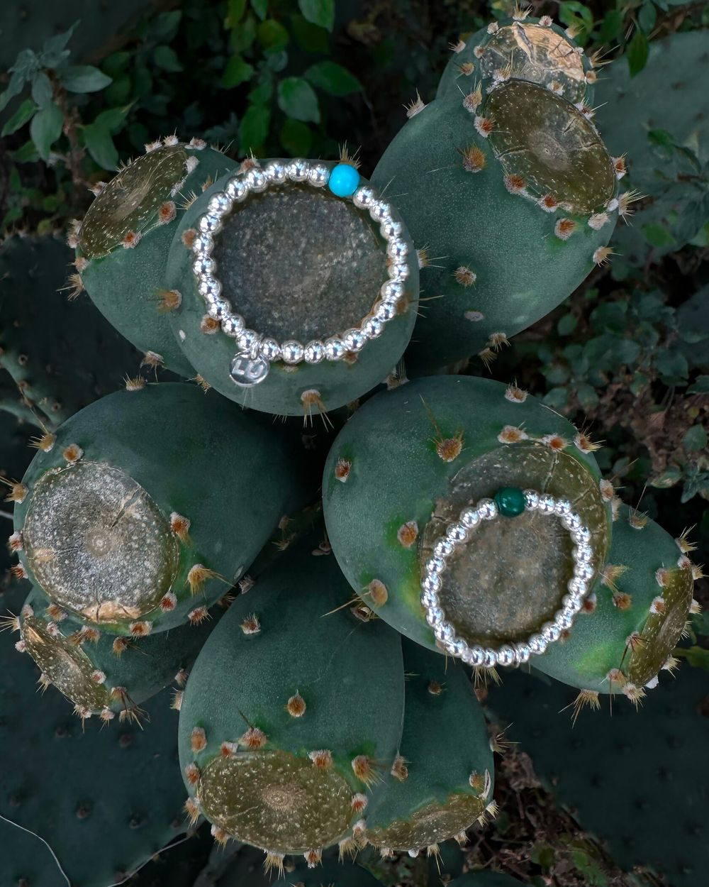 Кольцо Basic Mini Green