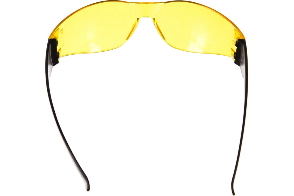 Защитные открытые очки Без бренда, поликарбонатные, желтые ОЧК202 89172