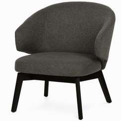 Кресло Terry Wood, серое