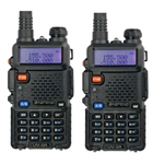 Baofeng UV-5R 5W Комплект раций 2 шт. с гарнитурами