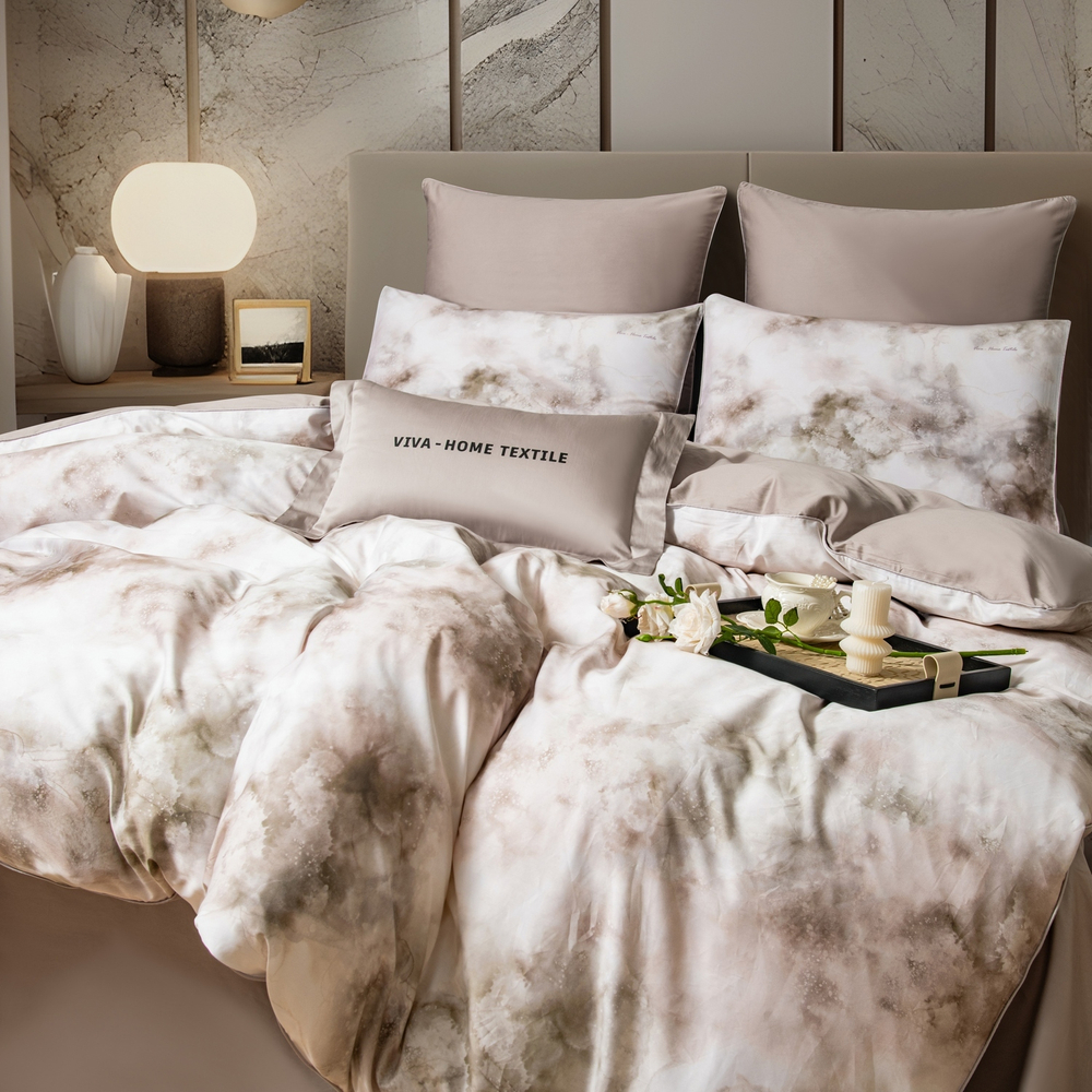 КПБ Сатин Премиум CPA053, Евро, 4 наволочки