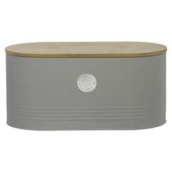 Хлебница Living серая