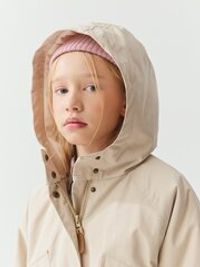 Парка демисезонная "Беж" 7+