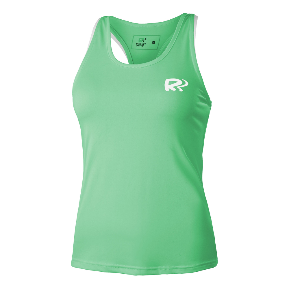 Женская теннисная майка Racket Roots Teamline Tank Top Women - Green