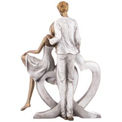 СТАТУЭТКА "ВЛЮБЛЕННЫЕ" 17,5*10*24 СМ. СЕРИЯ "ФЬЮЖН" (КОР=8ШТ.)