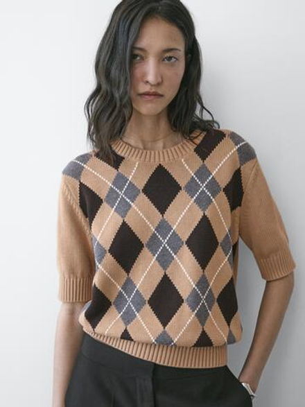 Massimo Dutti Трикотажный свитер, цвет верблюжьей шерсти