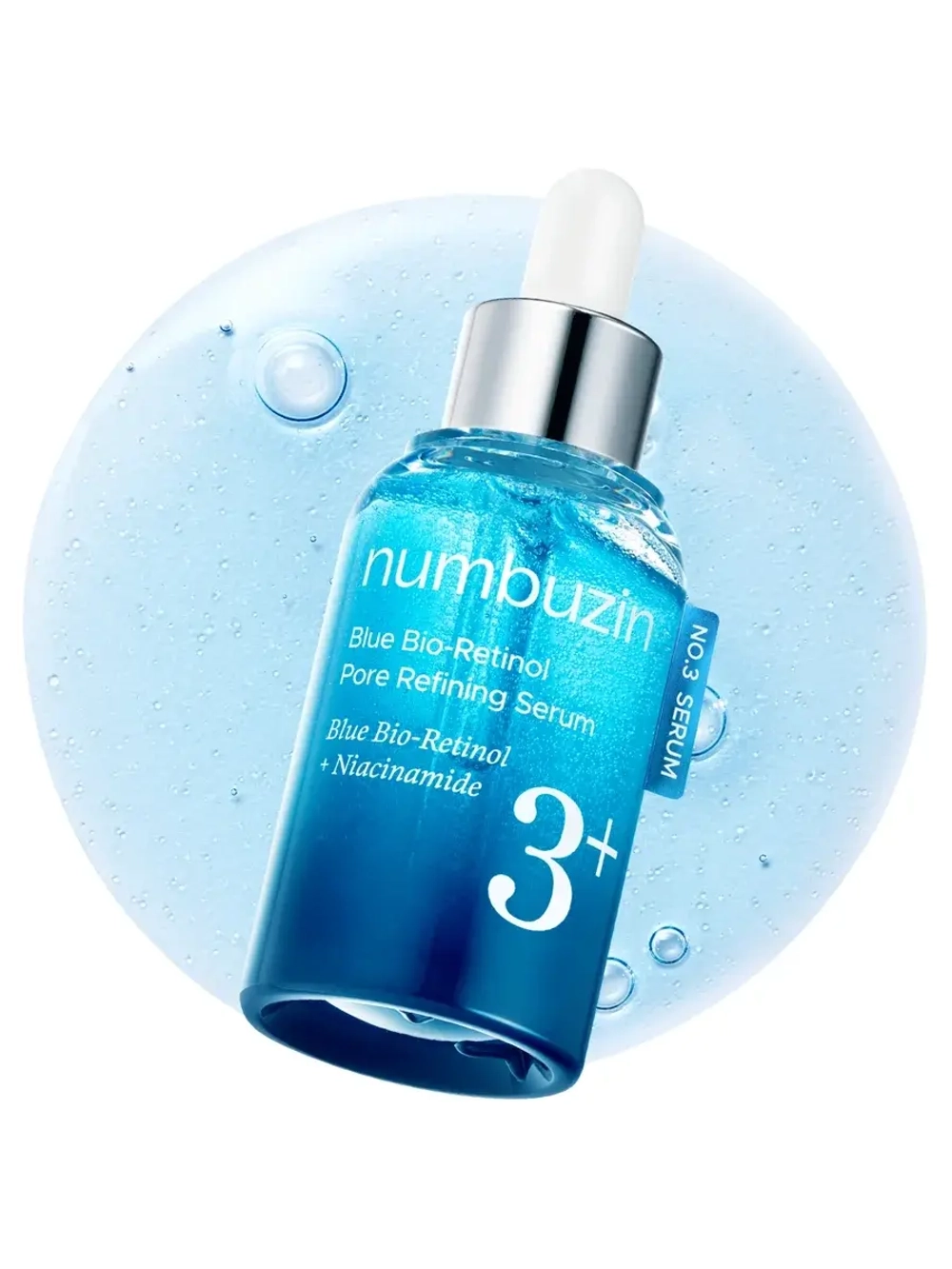 Numbuzin Сыворотка с ретинолом для сужения пор No.3 Blue Bio-Retinol Pore Refining Serum 30 мл