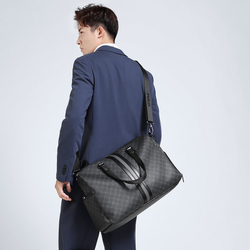 POLO 28L PVC Synthetic Leather Travel Bag Men"s Multicolor