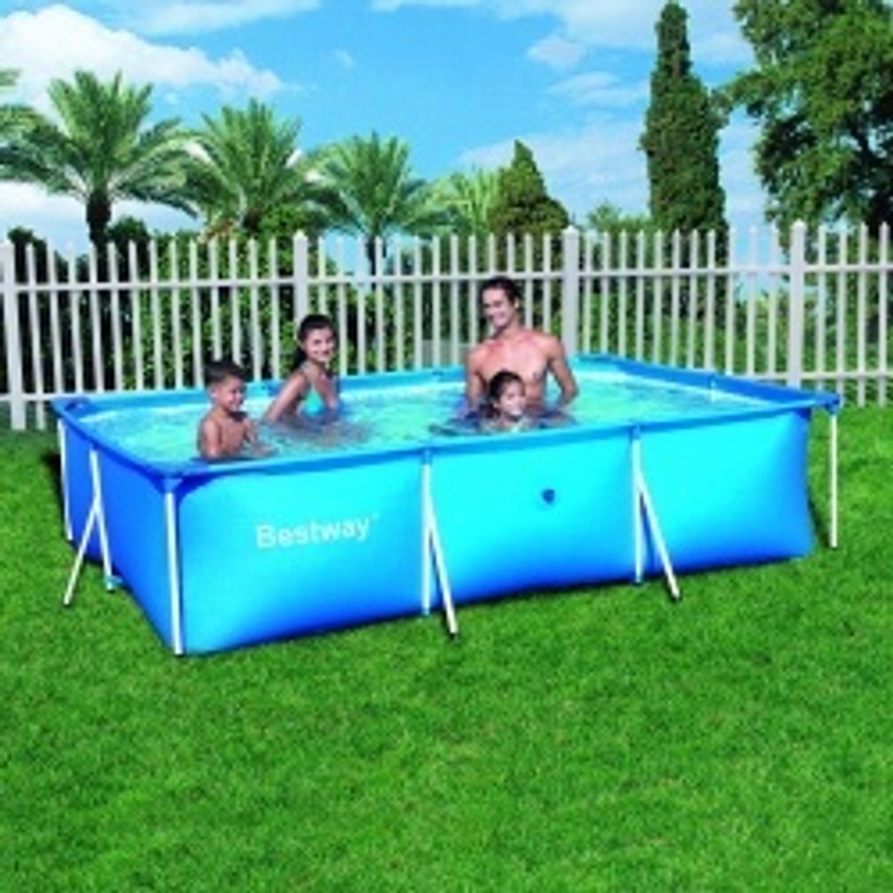 Бассейн прямоугольный на стойках Bestway 56404 р300х201х66см, 3300л