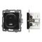 Механизм USB розетки SCT-MUAC-PL-BK-V (5V, 3A, QC4) Arlight 049838