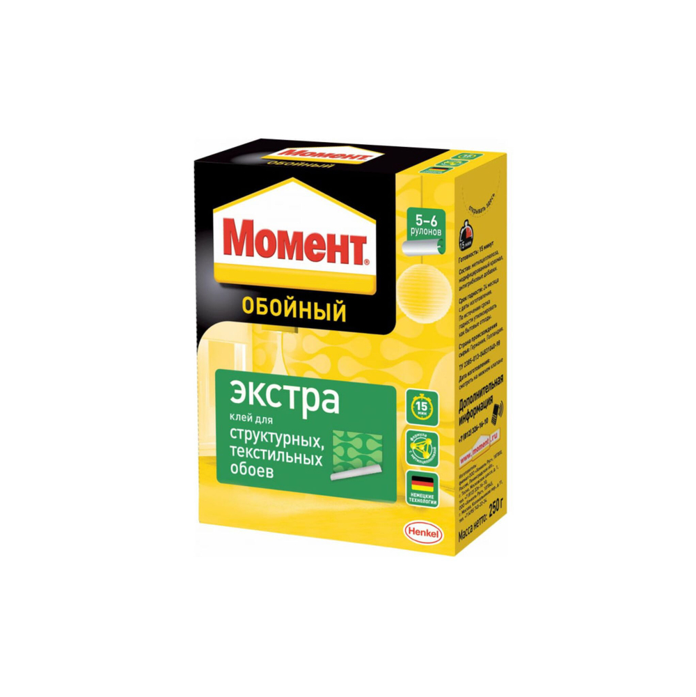 Клей обойный "Момент Экстра" 250гр