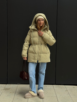 Пуховик Bob зеленое яблоко