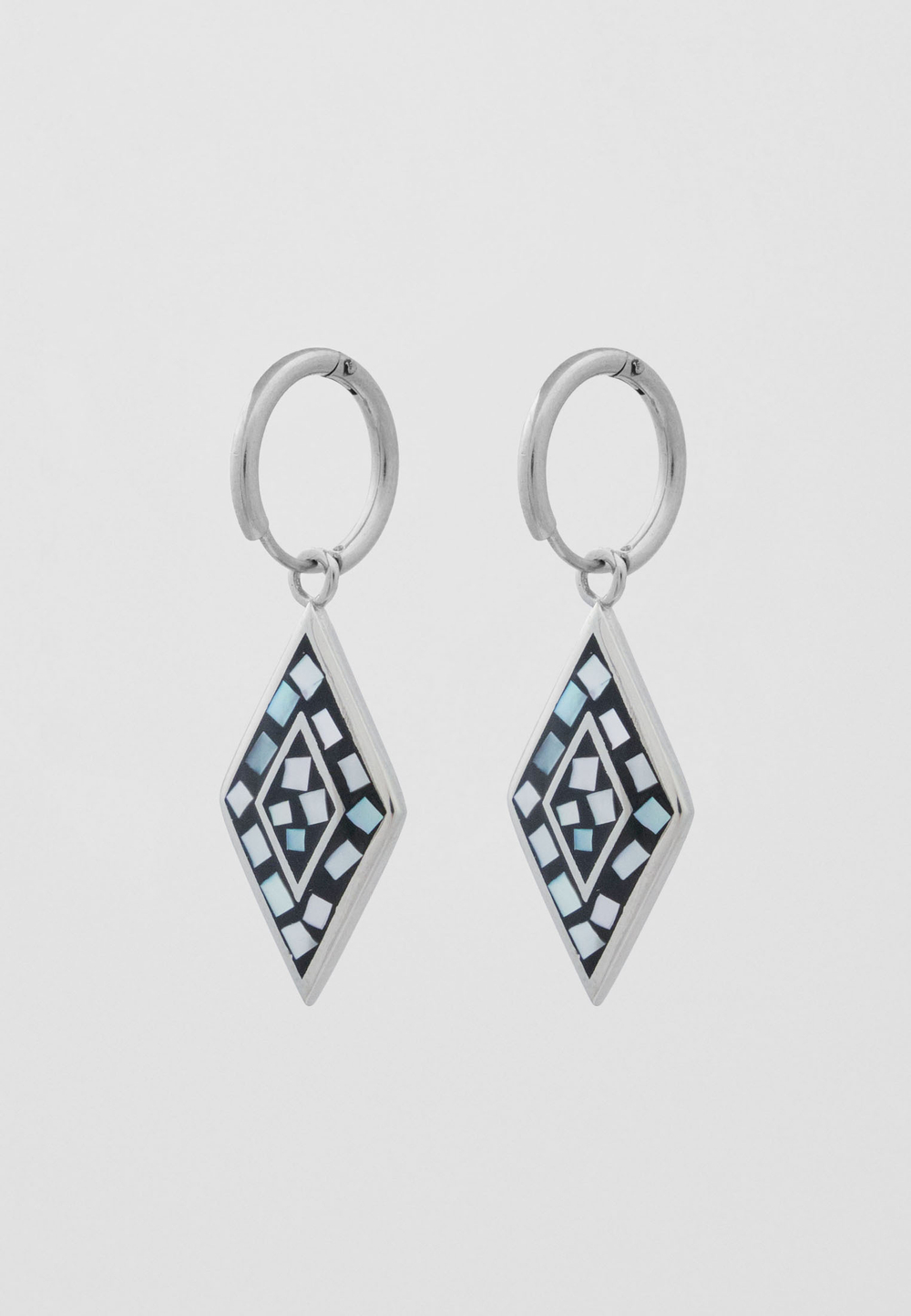 Серьги BOTAGOZ BLACK STEEL