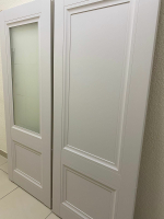 Дверь межкомнатная Орион-2  капучино/графит  ТАНДОР