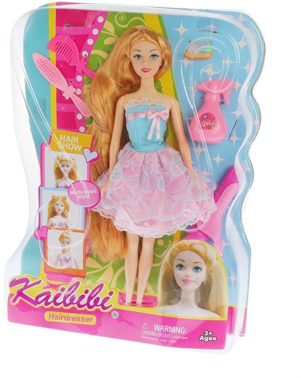 Кукла тип Модель Модница, с аксесс. в ассорт. блистер BLD167