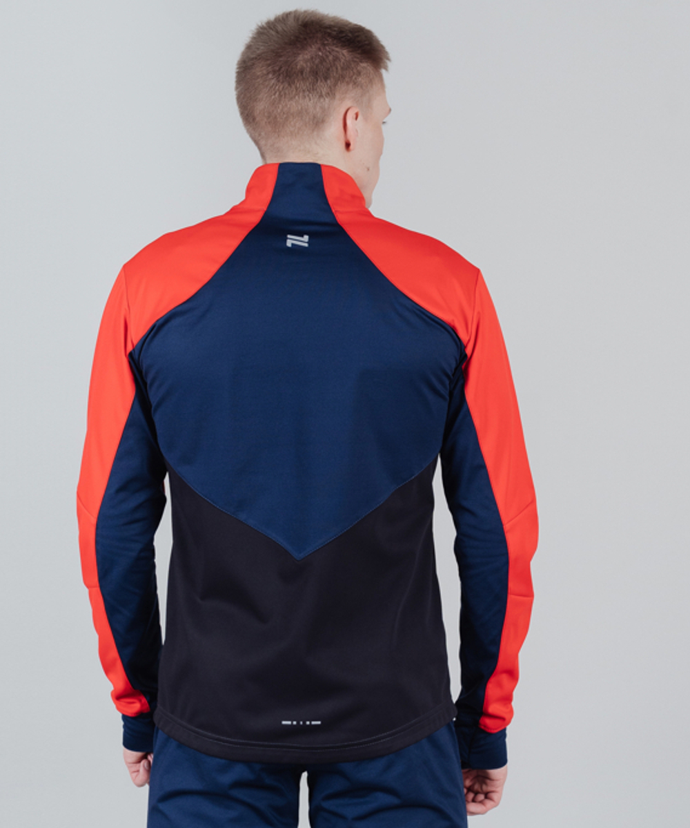 Куртка разминочная NORDSKI PRO Red/Blue, мужская, NSM566987