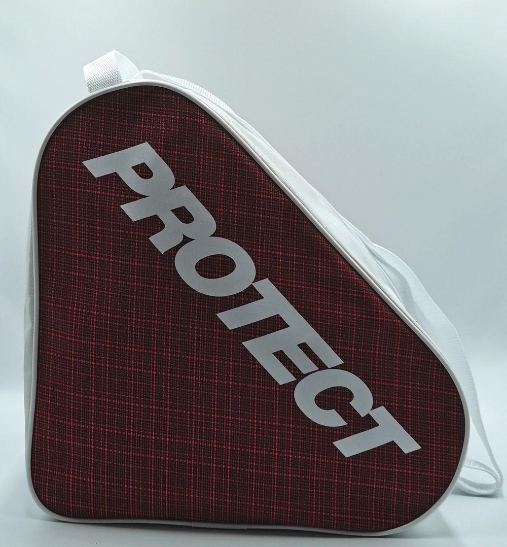 Сумка для коньков 39х39х20 см PROTECT, розовая