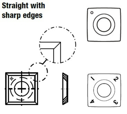 HM нож сменный 10.5x10.5x1.5 35° T04MG-CR TR
