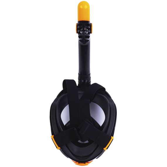 Маска полнолицевая Marlin Travel черный/оранжевый/черный