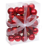 Набор ёлочных украшений «Brilliant pirouette» 30 предметов, Красный