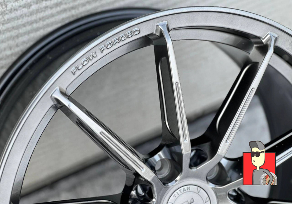 Комплект дисков Brixton Titan Forged TF34 19x8.5/9.5 et30/33 5x120